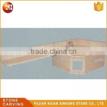 Manufacture Natural Stone Sink Basin On Countertop photo-4