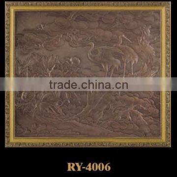 Luxury Antique Metal Relievos Murals Design For Home,Hotel Decoration