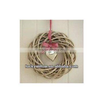 factory supply beautiful willow woven 2016 Christmas decoration