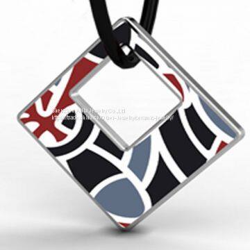 Classic Stainless Steel Pendant Necklace Female Jewelry photo-5