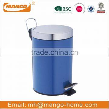 Unique Colored Metal Foot Pedal Trash Can photo-3
