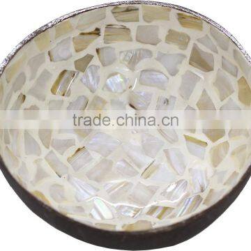 Lacquered Coconut Bowls With Various Pattern, Decorative Coconut Shell Bowls photo-5