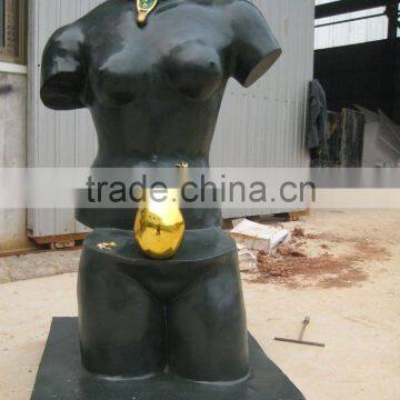 famous nude art bronze sexy woman sculpture