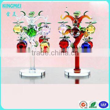Hot Colorful Crystal Apple Tree Wedding Souvenirs With 18 Apples photo-4