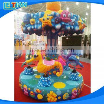 high quality kids carousel,amusement park equipment