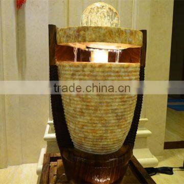 Garden Fengshui Floating Rolling Ball Fountain for Sale photo-3