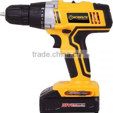 CD314-18L Worksite Brand 18V Li-ion Battery 2 Speed Cordless Drill