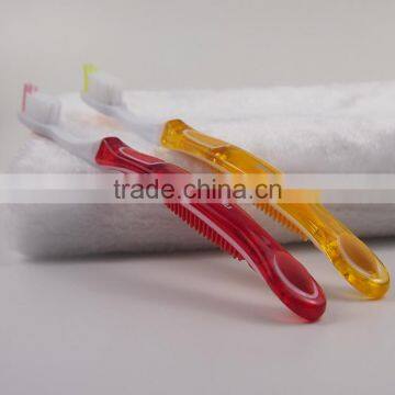 Soft Big Rubber Handle Toothbrush Non-slip Handle Toothbrush Teeth Care photo-5