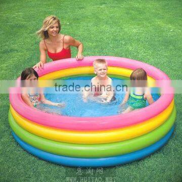 Latest Design Outdoor Baby Pool Children Inflatable Mini PVC Plastic INTEX Swimming Pool