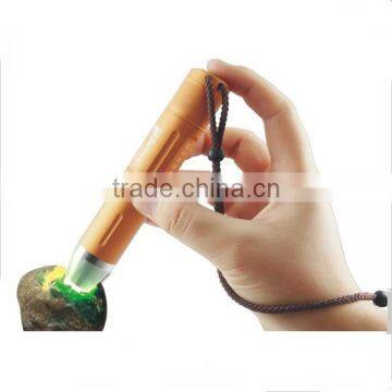 Gemstone tester led flashlight