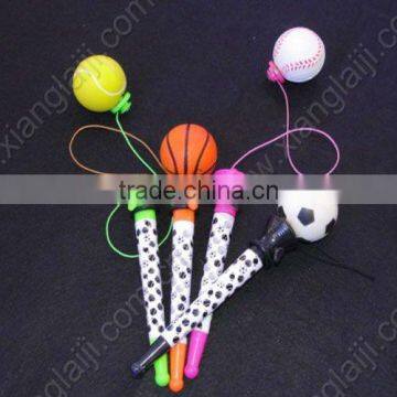 Promotional sports Pop Out Pen