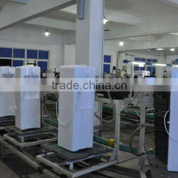 Water Dispenser Floor Stand With 3 Taps Danfu R134a Compressor