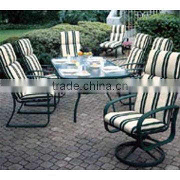 Garden Furniture chair and glass table