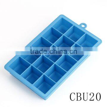 CBU20 Easy Release Silicone Ice Cube Tray Mold With 6 Small Cell Home Ice Maker Silicone Ice Cube Tray Mold photo-2