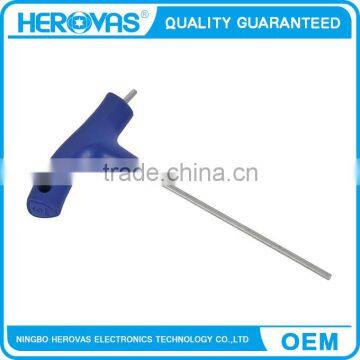 Heat-treated Cr-V T handle high quality hex key with competitive price