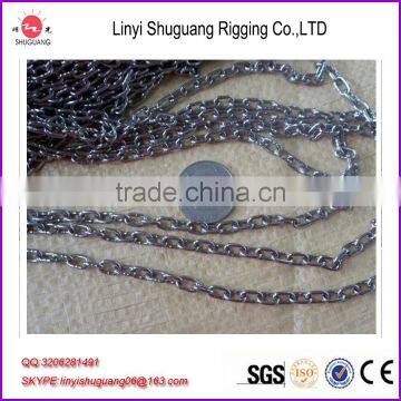 Stainless Steel 304/316, DIN766 Short Link Chain. photo-6