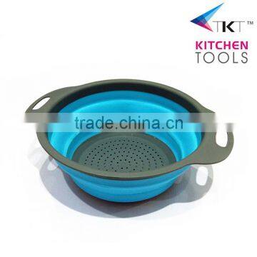 Fold the Fruit Basket,TPR Fruit Basket,In 2017, the New Color Fruit Basket photo-3