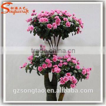 Beautiful Rose Flower Decorative Flowers Wreaths Rose Artificial Flower Tree