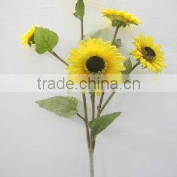 wholesale decoration Chinese silk sunflower wedding