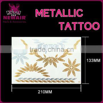 Waterproof Body Safe Metal Jewel Temporary Tattoo Sticker photo-3