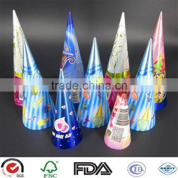 aluminium foil standard mini generci ice cream cone sleeves