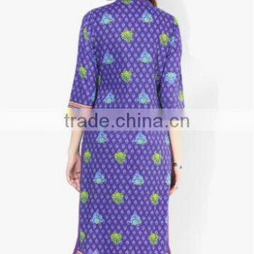 2016 New Handmade India Sarees Women Ethnic Cotton Embroidery Midi Dress photo-3