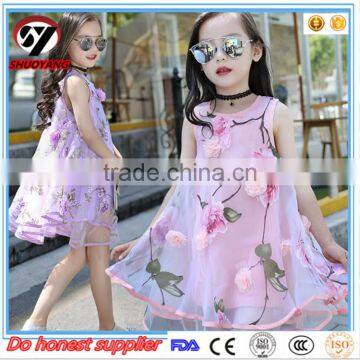 Best price For 2 to 12 Years Old Lovely Girls Hot Sale Party Wear Dress Top Quality Party Dresses