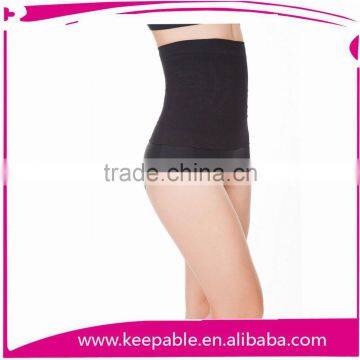 Comfortable high assay elasticity woman bamboo waist shaping corset