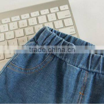 Baby Clothes Summer 2017 Cartoon Style Denim Pants for Newborn photo-5