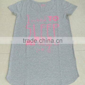 Extra Long Tops for Women, Ladies Long Sleeping T-shirts photo-3