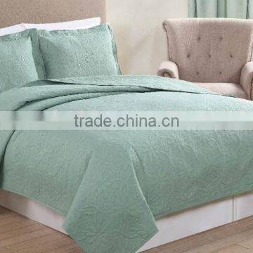 Cheap Colorful Solid Microfiber Ultrasonic Quilt