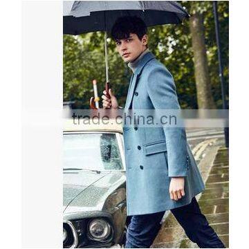 Top Fashion 2015 Luxurious Wool Men Coat Latest Coat Designs photo-2