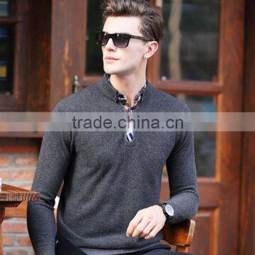 MSW0049 The new men's sweater wool sweater sleeve button cardigan Mens male turtleneck sweater