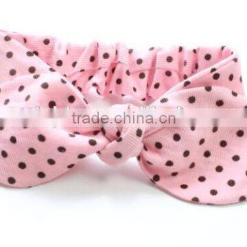 Korean Rural Style Small Flower Print Cloth Bowknot Baby Headband Decorates Hot Selling Hair Accessories photo-3