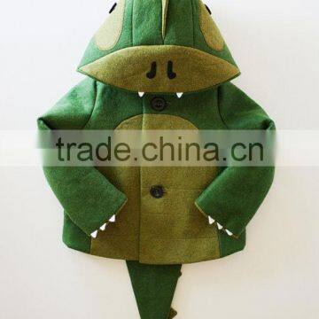 New Design Baby Boys Clothes Dinosaur Overcoat Kids Outwear For Children's Winter Clothes photo-2