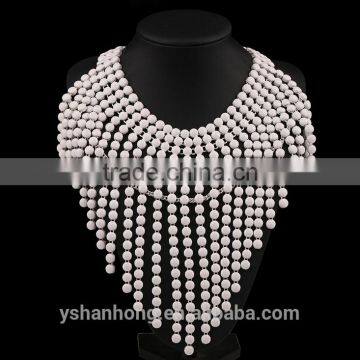 Female Neckalce Jewelry Punk Style Tassel Gold Necklace photo-3