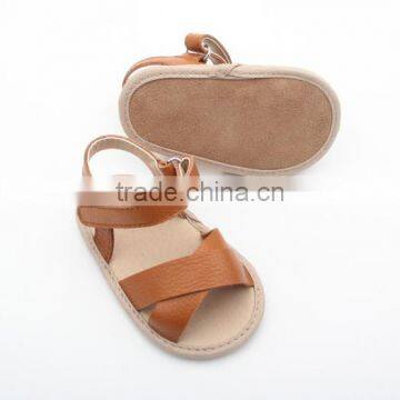 Guangzhou Leather Toddler Kids Girls Sandals Shoes Factory photo-3