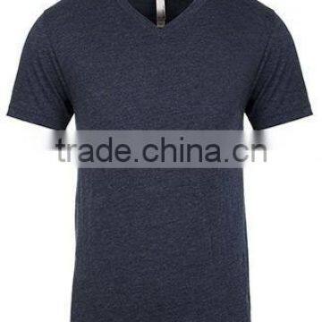 Next Level Apparel Men's Tri-Blend V Tee - Made From 50% Polyester, 25% Cotton and 25% Rayon Jersey. Comes With Your Logo. photo-4