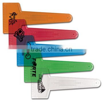 USA Made Large Translucent Ice Scraper - made from break-resistant plastic and comes with your logo.