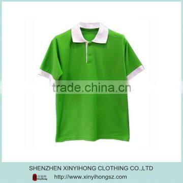 Wholesale Eco Frinedly Combed Cotton Color Combination Polo Shirt Kids