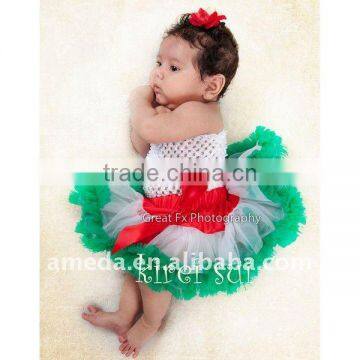 Neworn Baby Red White Green Pettiskrit W27Z3B