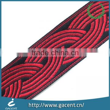 Beautiful webbing product polyester elastic jacquard tape