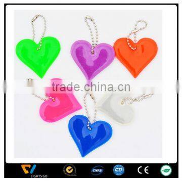 hi Vision Glow in the Dark Reflective Acrylic Pendant Toy Keychain for Kids photo-3