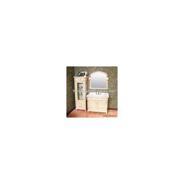 Sell Solid Wood Classical Bathroom Cabinet
