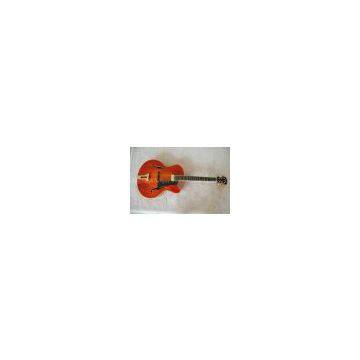 Beautiful cheap price fully handmde solid wood jazz guitar for sale