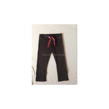 Girls 3/4 fitness pants