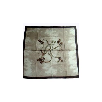 Customized Design Silk Twill Scarf