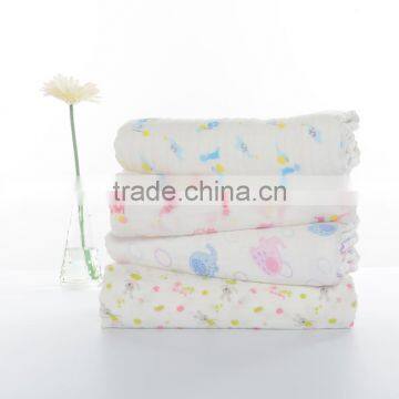 dyed quick-dry 6-layer muslin swaddle baby blanket