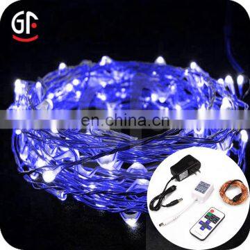 Outdoor Christmas Trees Waterproof 11 Keys Remote Control Led String Lights photo-5