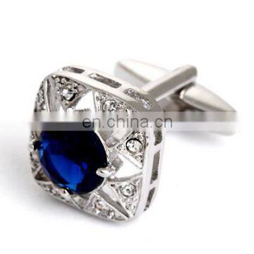 Sparkling Luxurious Diamond Stone Unisex Shirt Jewelry Cufflinks Brand photo-5